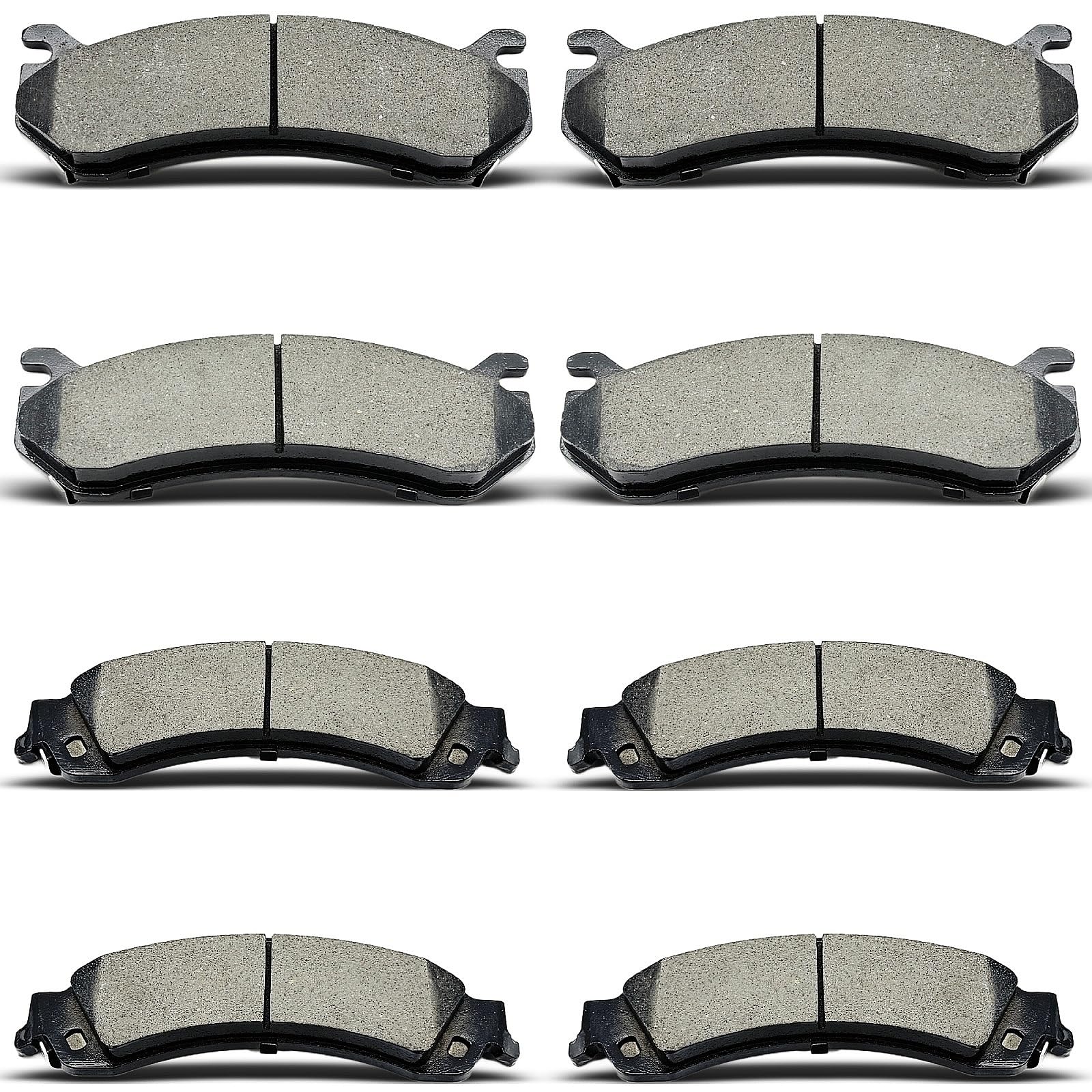 evkingauto front brake pad for Cadillac Escalade offers reliable stopping power