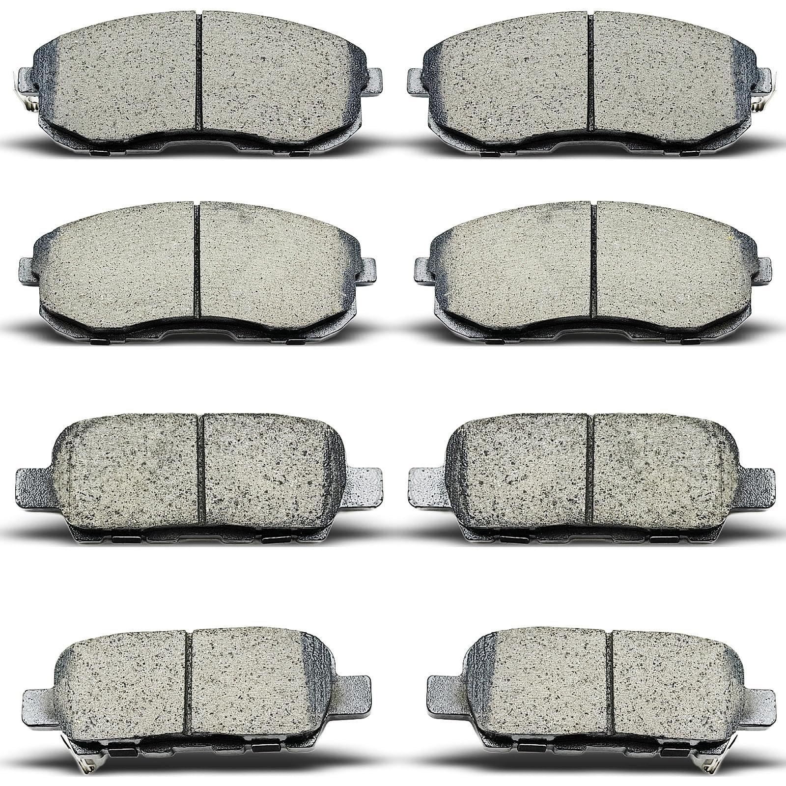 evkingauto Nissan 350Z front brake pads deliver smooth stopping and lasting durability.
