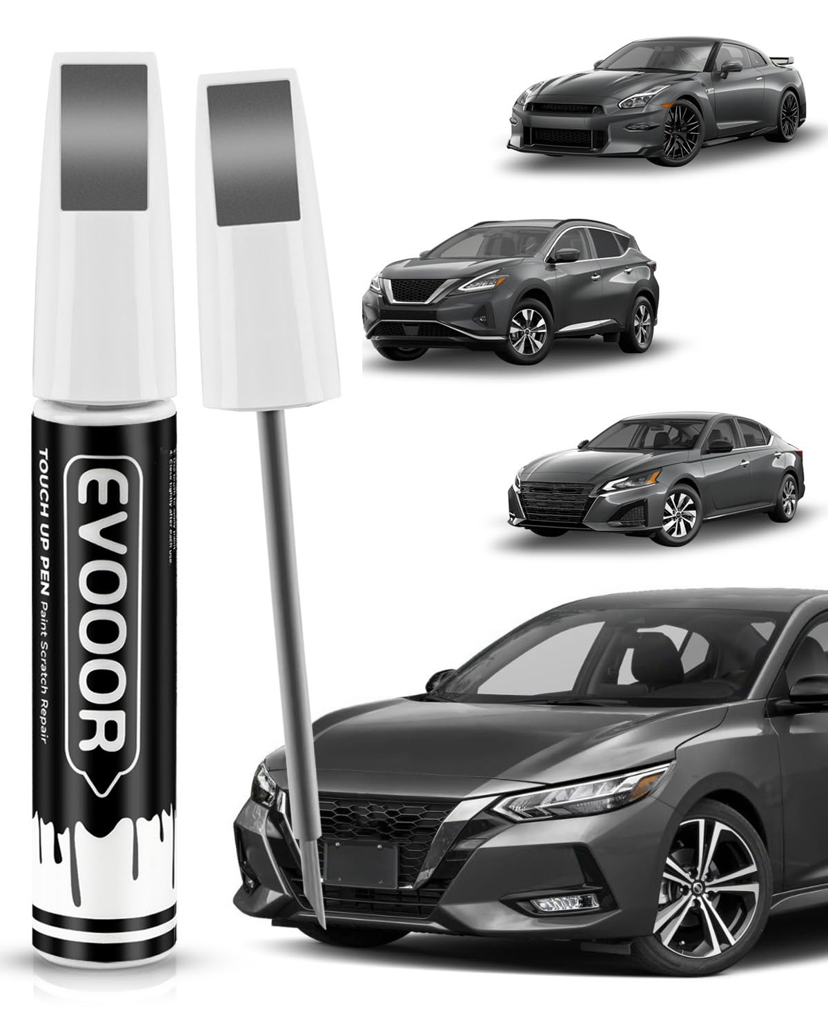EVOOOR Nissan touch-up pen cap for precise color matching on chips