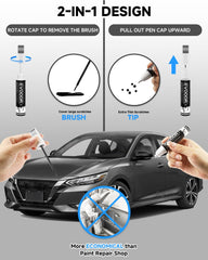 EVOOOR touch-up pen tip for accurate chip repair on Nissan