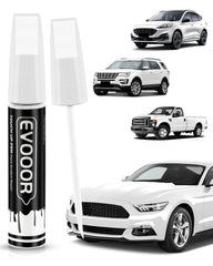 EVOOOR Oxford White cap shows precise color match for Ford chips.
