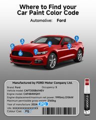 EVOOOR PQ Race Red on-metal swatches demonstrate color durability and weather tolerance