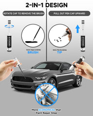 EVOOOR UJ brush-tip applicator for precise coverage on scratches