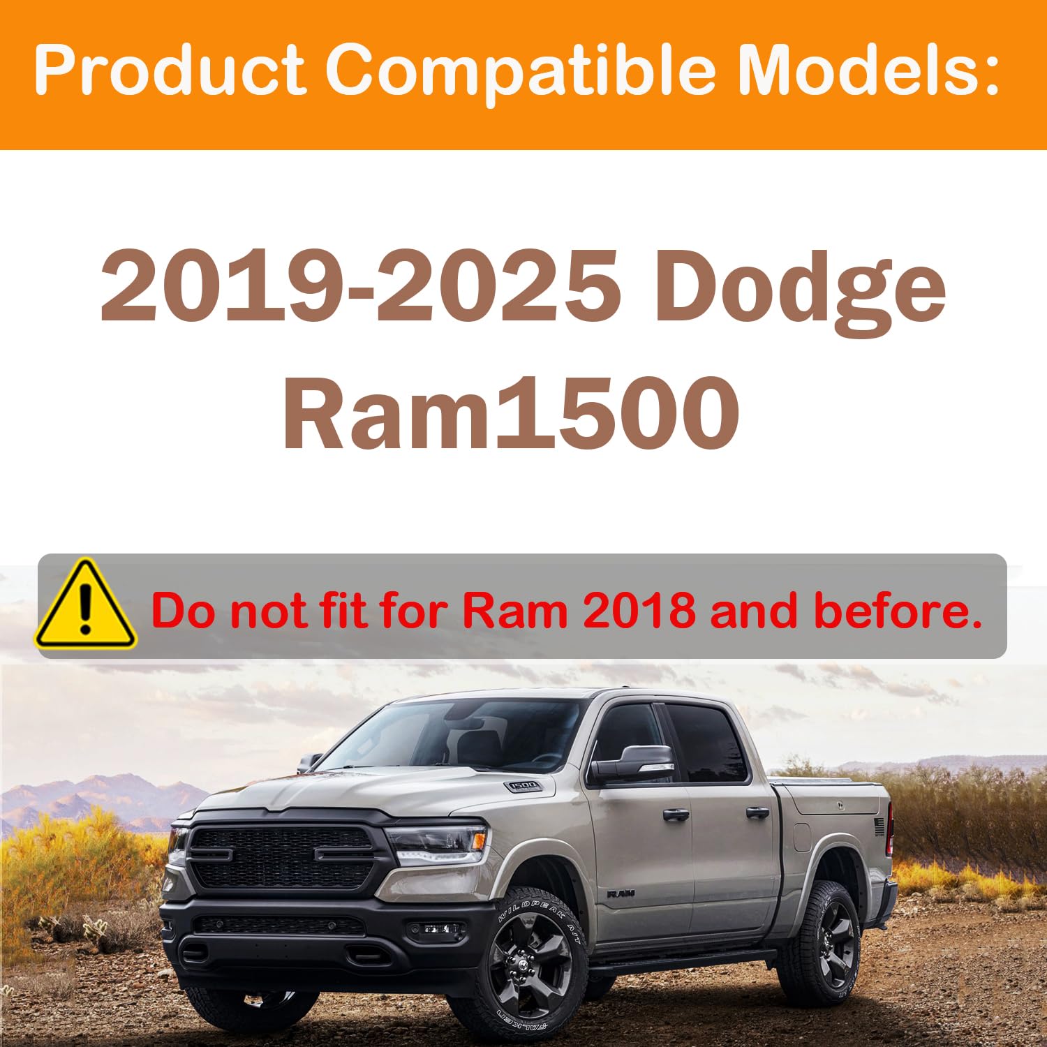 EVPLNT Ram 1500 bed rail caps aluminum-edge design resists rust and wear.
