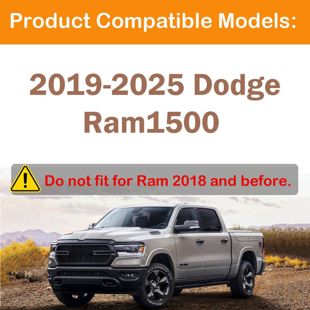 EVPLNT Ram 1500 bed rail caps aluminum-edge design resists rust and wear.