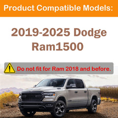 EVPLNT Ram 1500 bed rail caps aluminum-edge design resists rust and wear.
