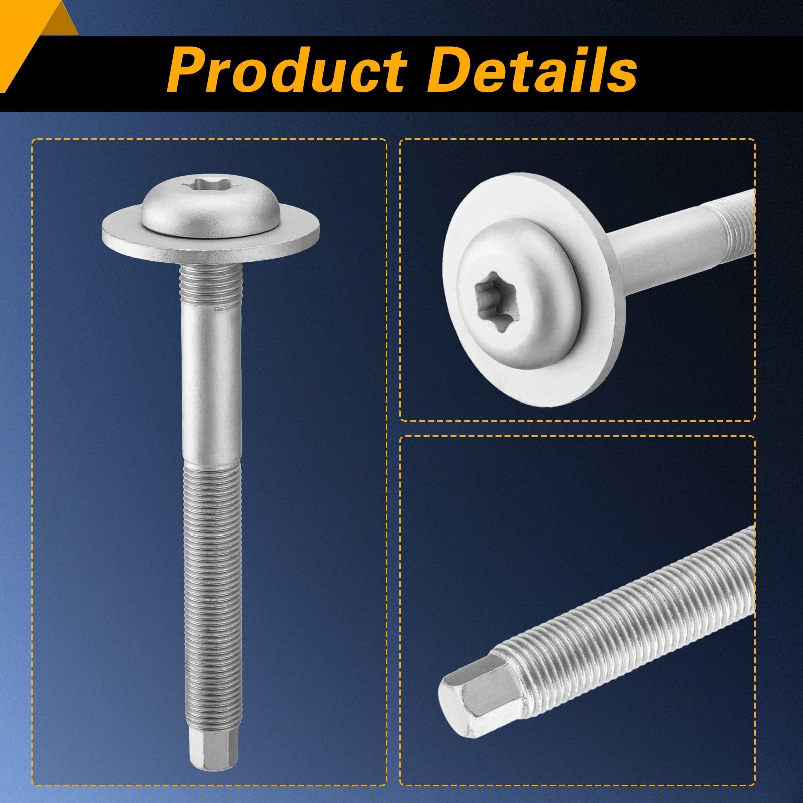 EVRBUL bed-floor mounting bolts secure truck bed panels.