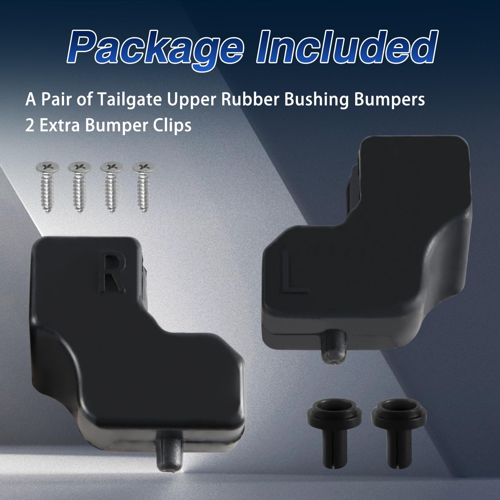 EVRBUL bumper clips included ensure secure mounting
