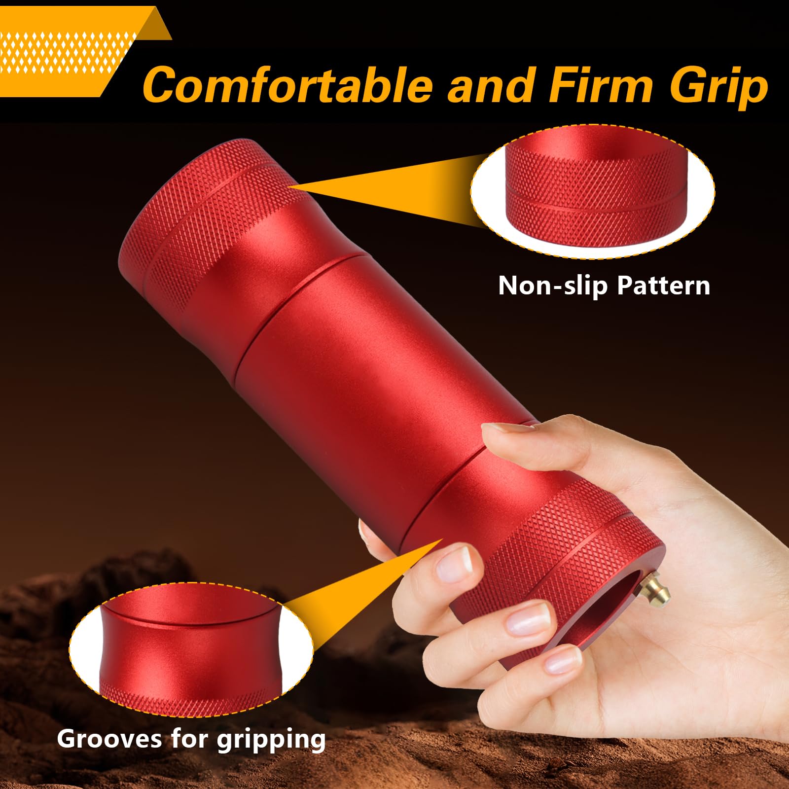 EVRBUL ergonomic grip enables easy pull-out.