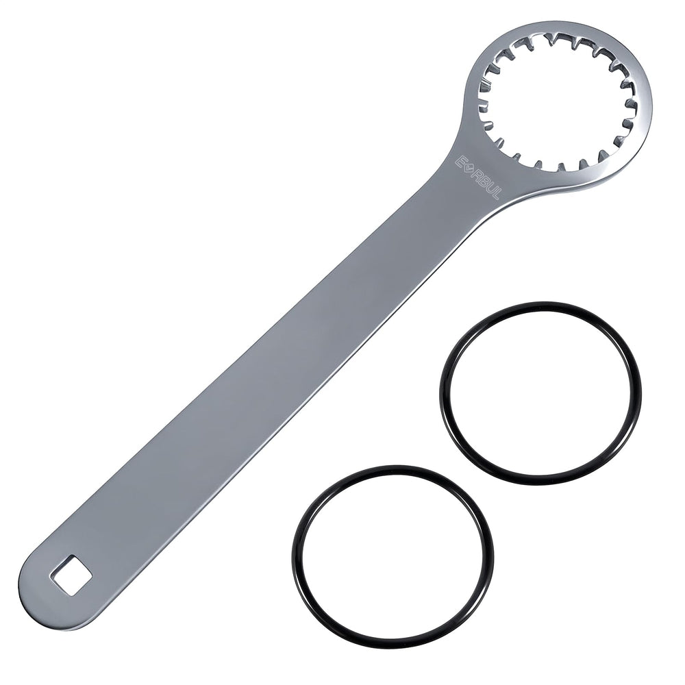 EVRBUL fuel filter cup wrench simplifies filter removal on Yamaha 4-strokes