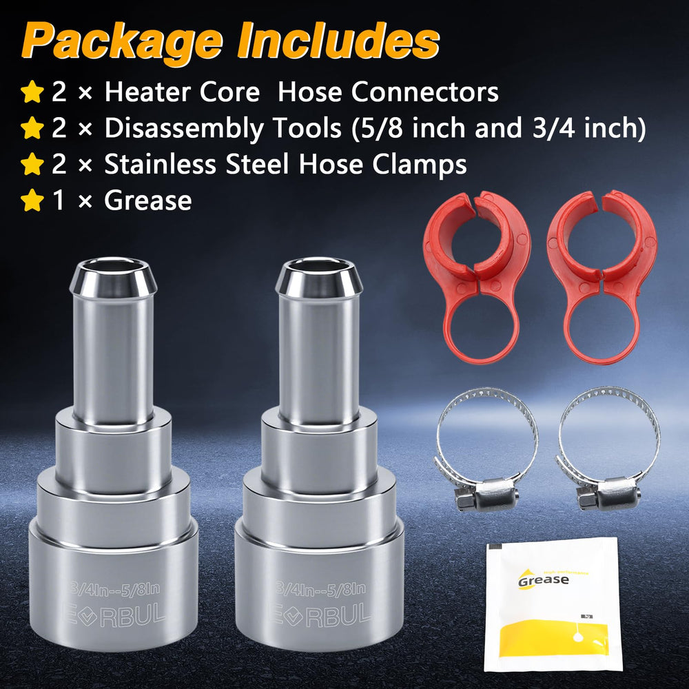 EVRBUL grease included image indicates convenient lubrication during assembly