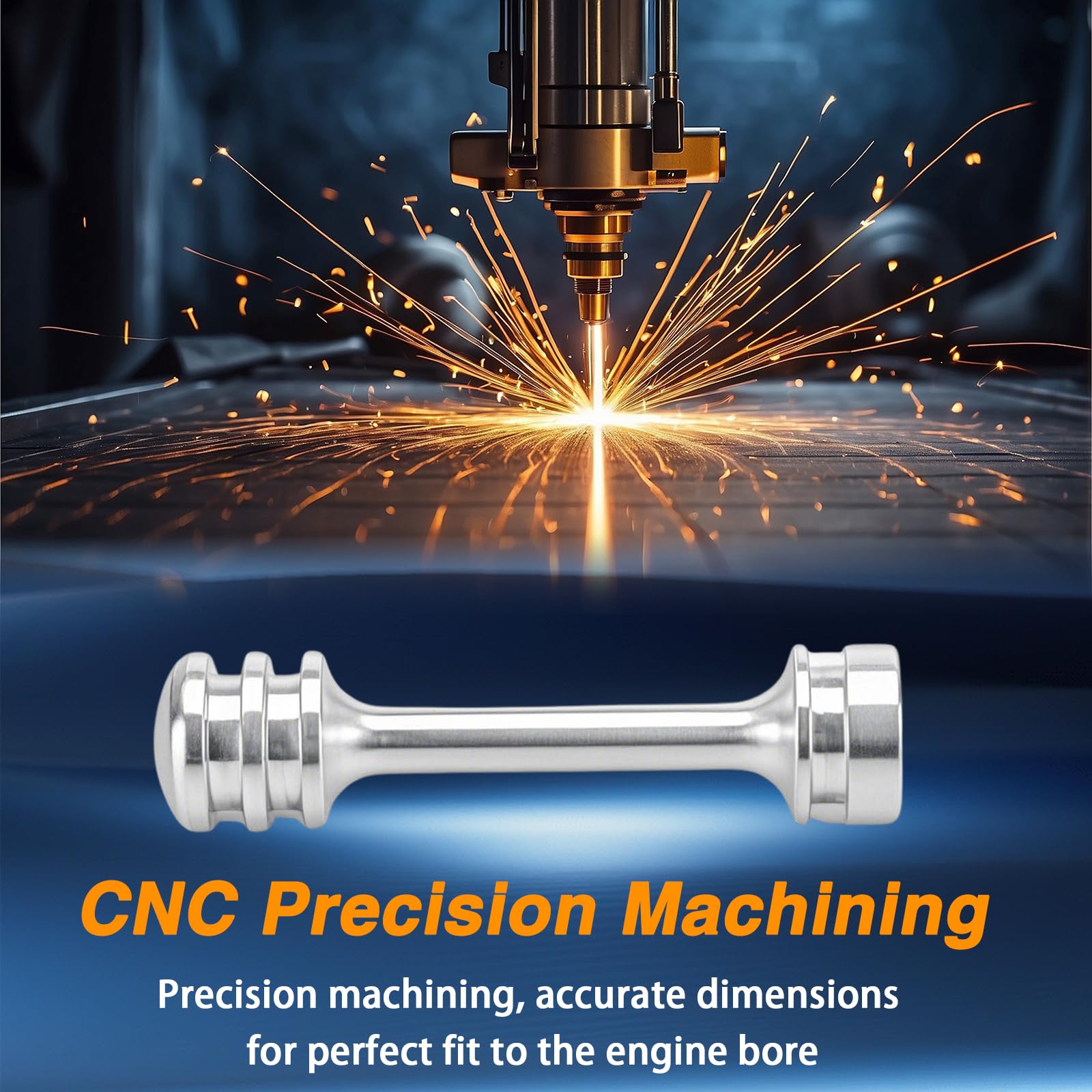 EVRBUL CNC detail demonstrates precision machining for reliable seal