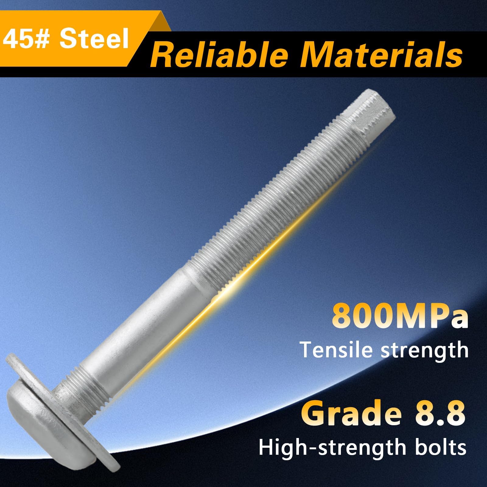 EVRBUL rear body mounting bolts ensure strong bed attachment and long-lasting fit.