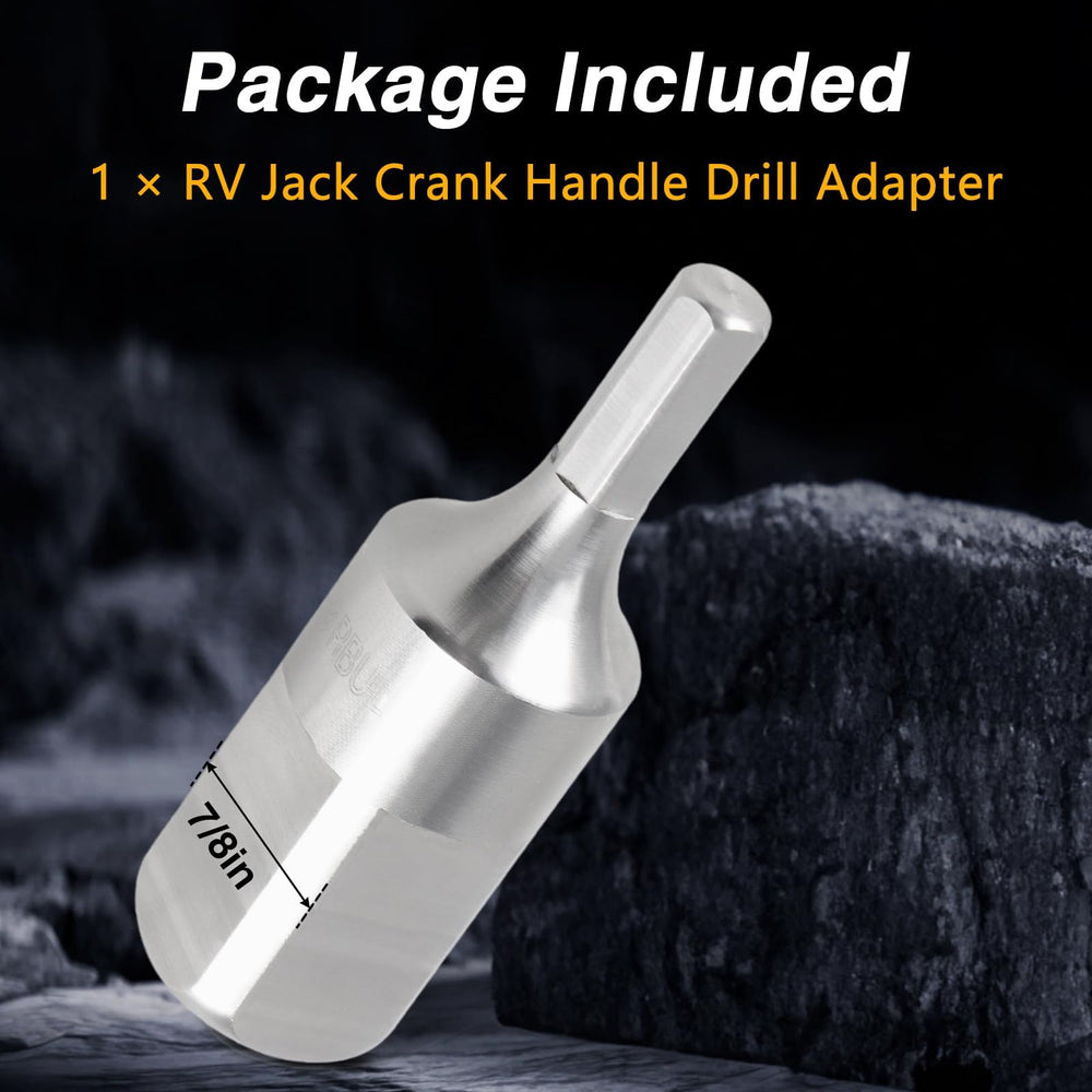 EVRBUL packaging includes single drill adapter for upgrade