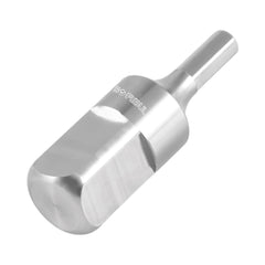 EVRBUL stainless steel drill adapter close-up for durable RV lifting