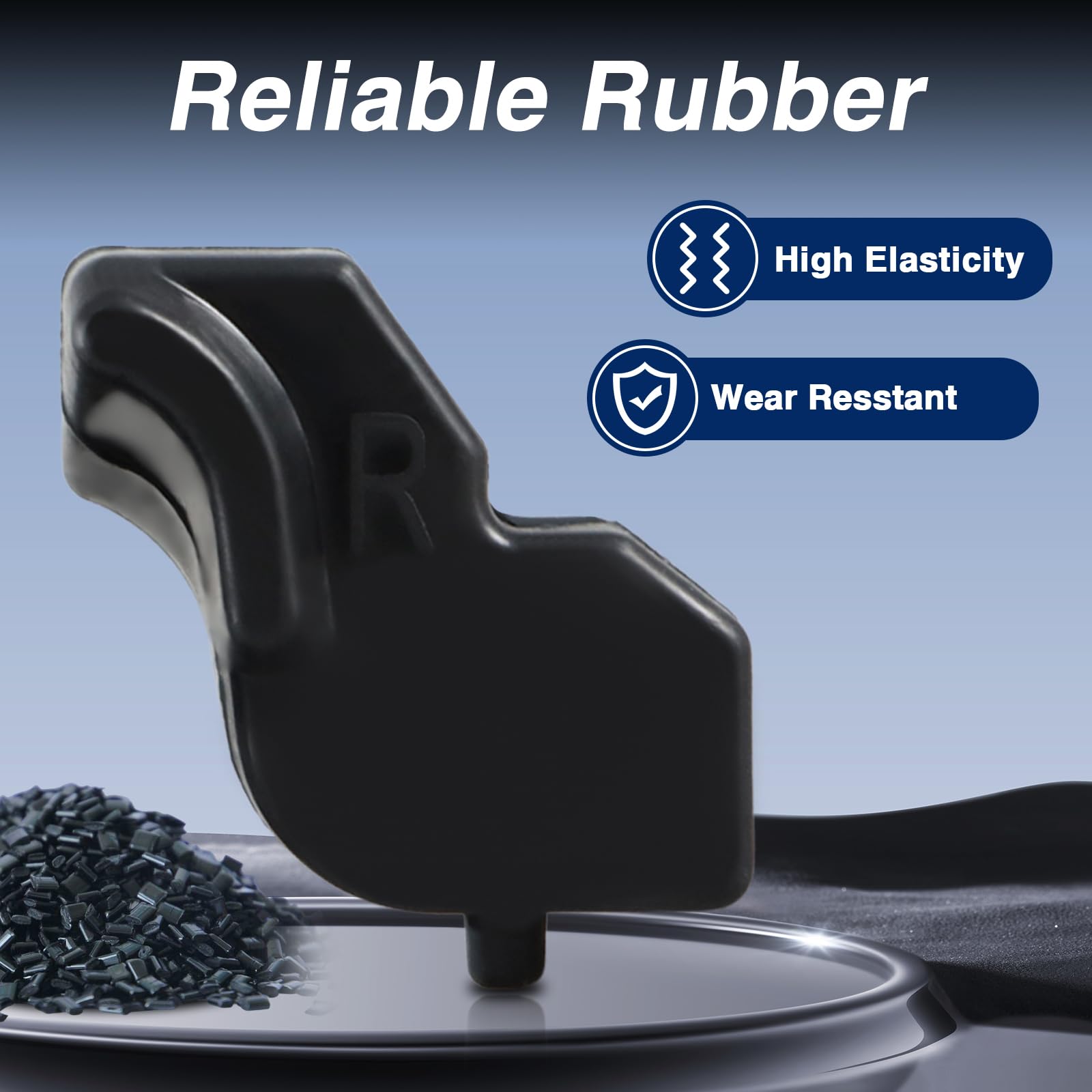 EVRBUL tailgate stopper cushions offer wear resistance during daily use.