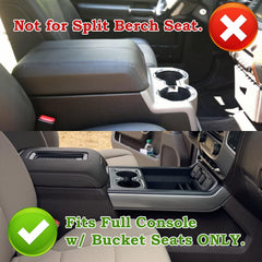 EVTIME bucket-seat configuration organizer aids quick access to essentials.