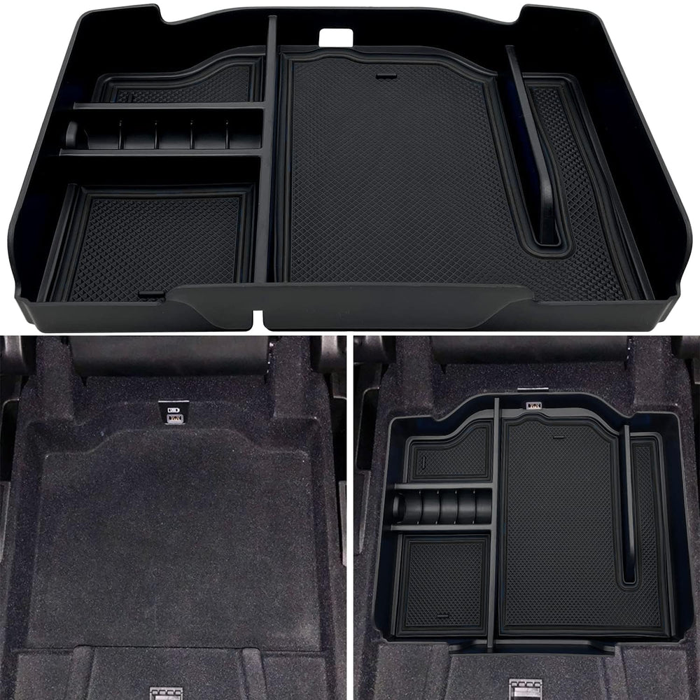 EVTIME center console organizer fit for Dodge RAM keeps items secure and within reach.