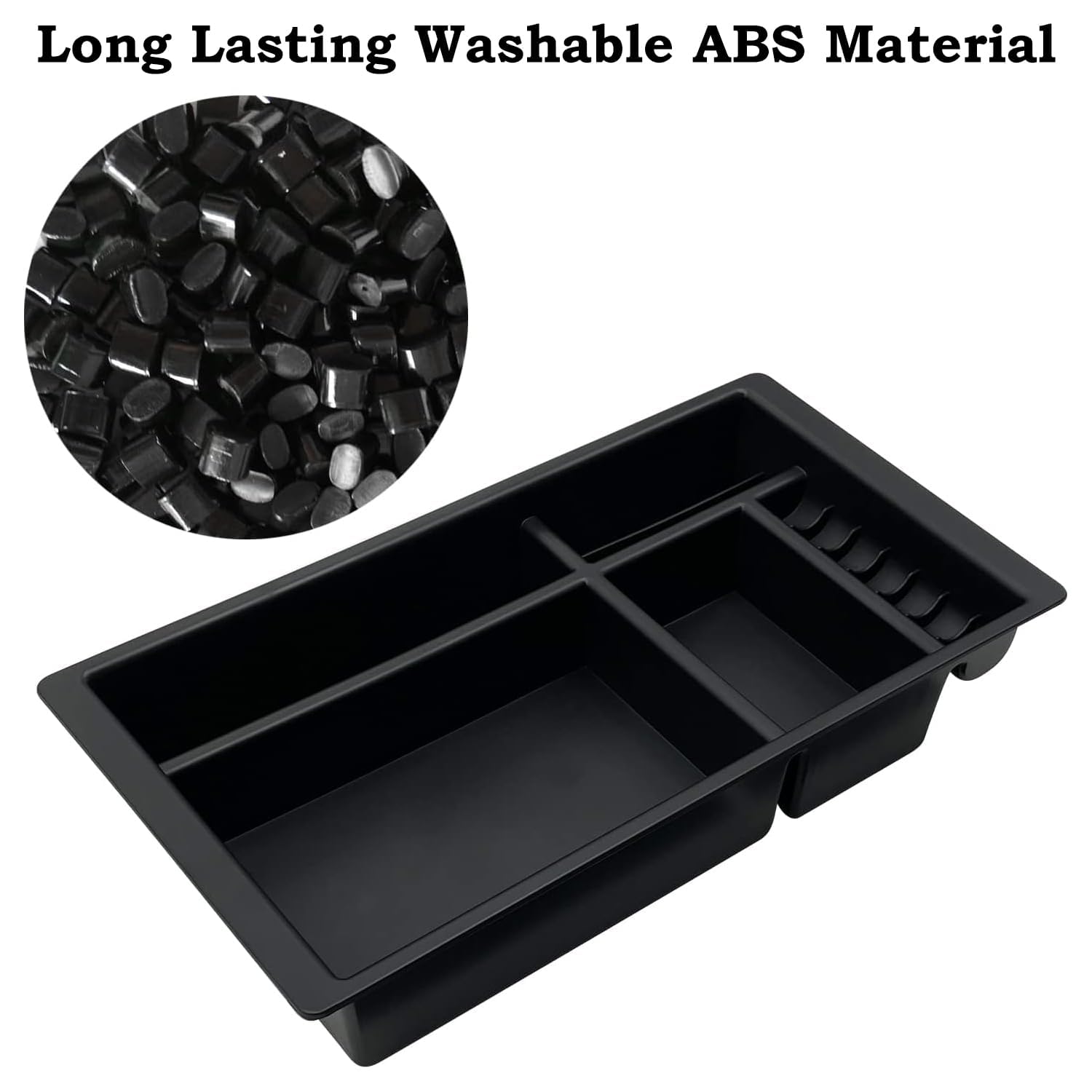 EVTIME easy-installation tray snaps in without tools for instant organization.