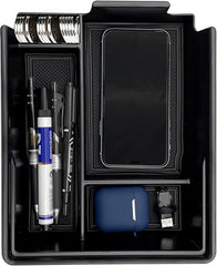 EVTIME anti-slip mats for Hyundai Palisade organizer prevent items from sliding.