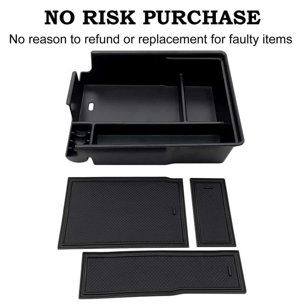 EVTIME matte finish center console organizer for Hyundai Palisade maintains a sleek look.