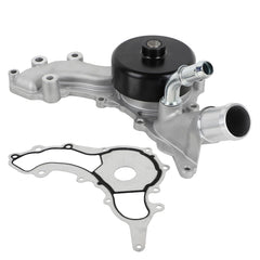 EvTok AW6169 water pump image shows durable aluminum housing for reliable cooling