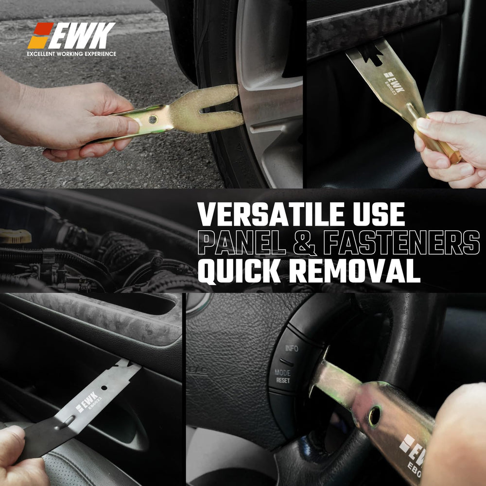 EWK kit supports various clips and panels with controlled leverage.