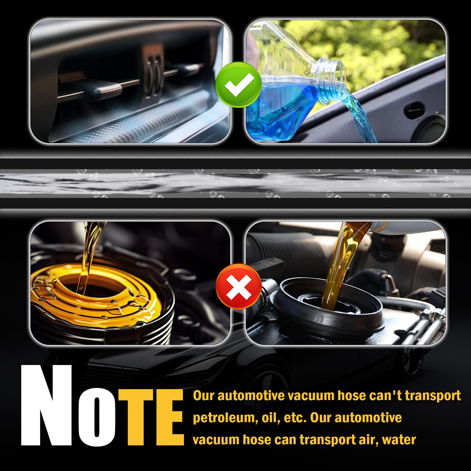 EWOJUYE durable hose assembly handles temperature extremes in vehicles