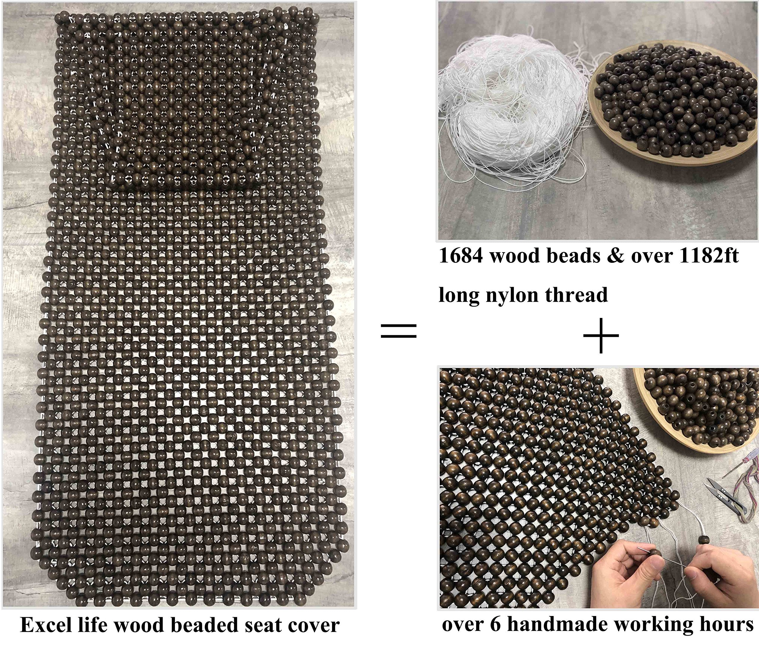 EXCEL LIFE double-strung beads provide sturdy, long-lasting construction