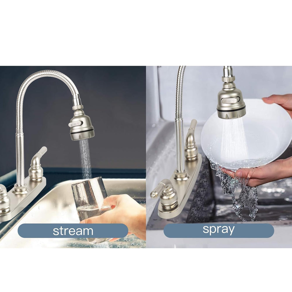 EXCELFU two-lever handles simplify temperature and flow control