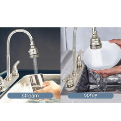 EXCELFU two-lever handles simplify temperature and flow control