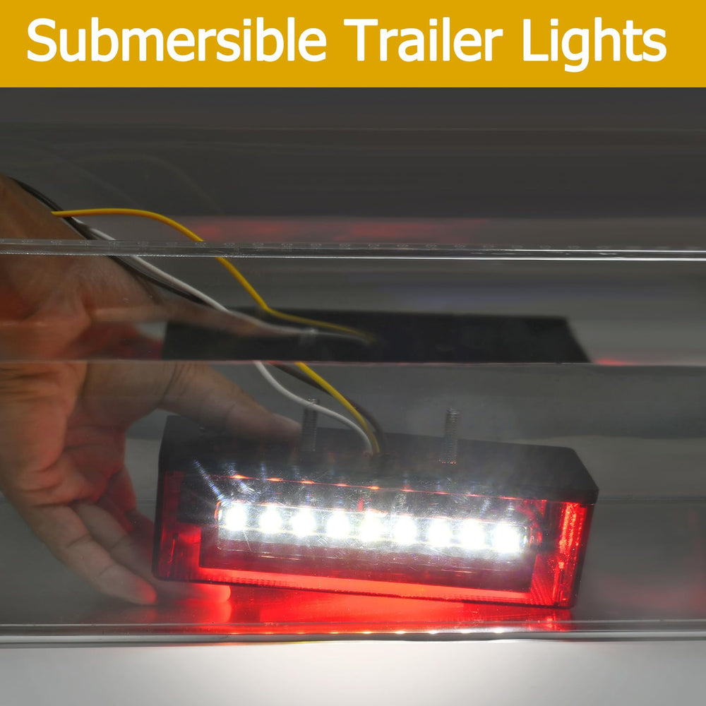 EXERAUO license plate illumination on the left unit for clear rear identification