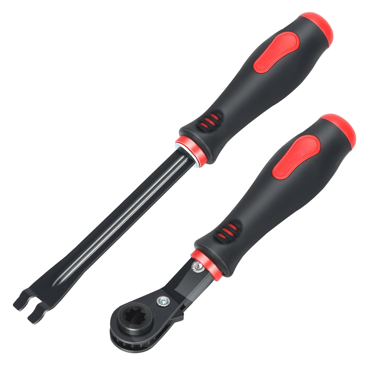 EXJIOTA slack adjuster tools 2-pack with ratcheting wrench for faster brake work
