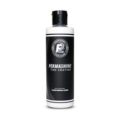 ExoForma Permashine bottle closeup showing a long-lasting acrylic shield for tires.