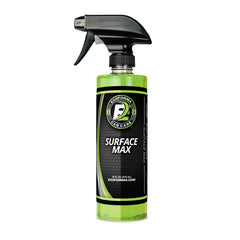 ExoForma Surface Max bottle pour enables quick spray application for fast detailing.