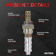 EXPEDE 2344668 O2 sensor for Chevy Avalanche provides reliable readings.