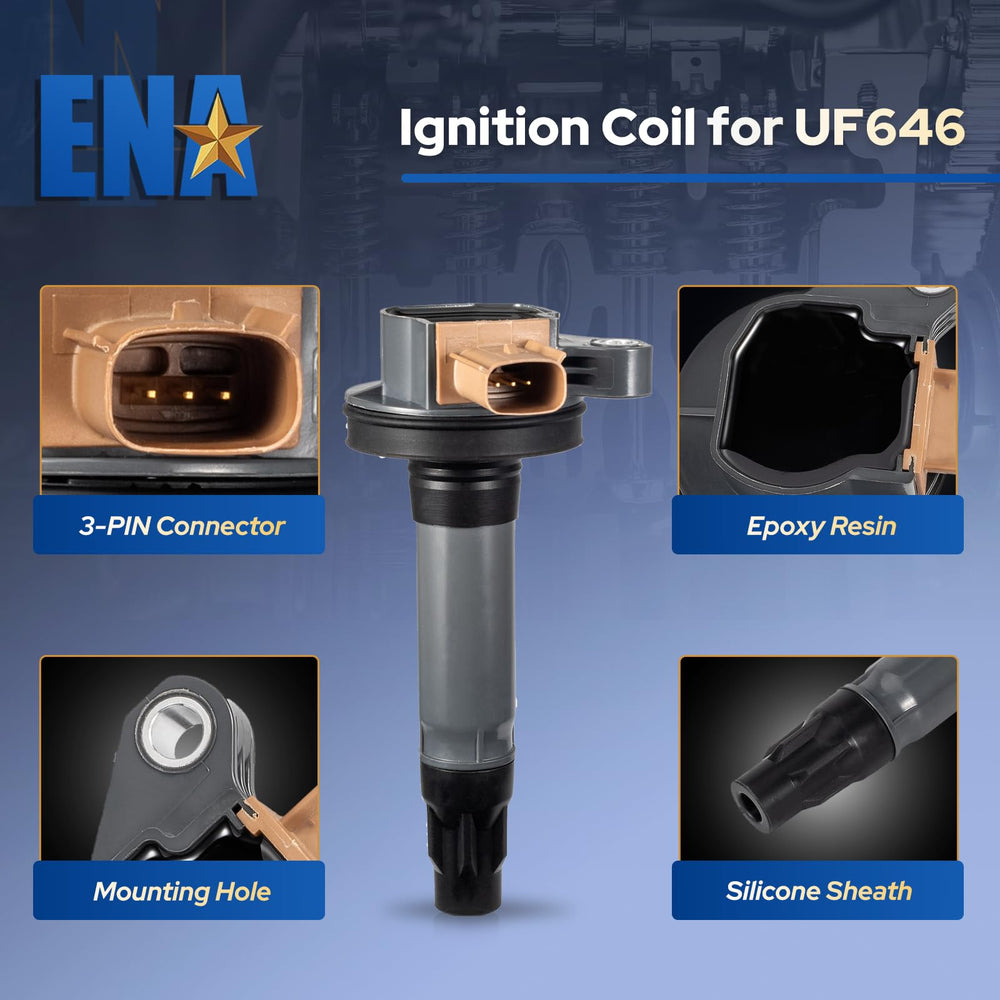 Expedition 3.5L coil pack UF646 engine bay view