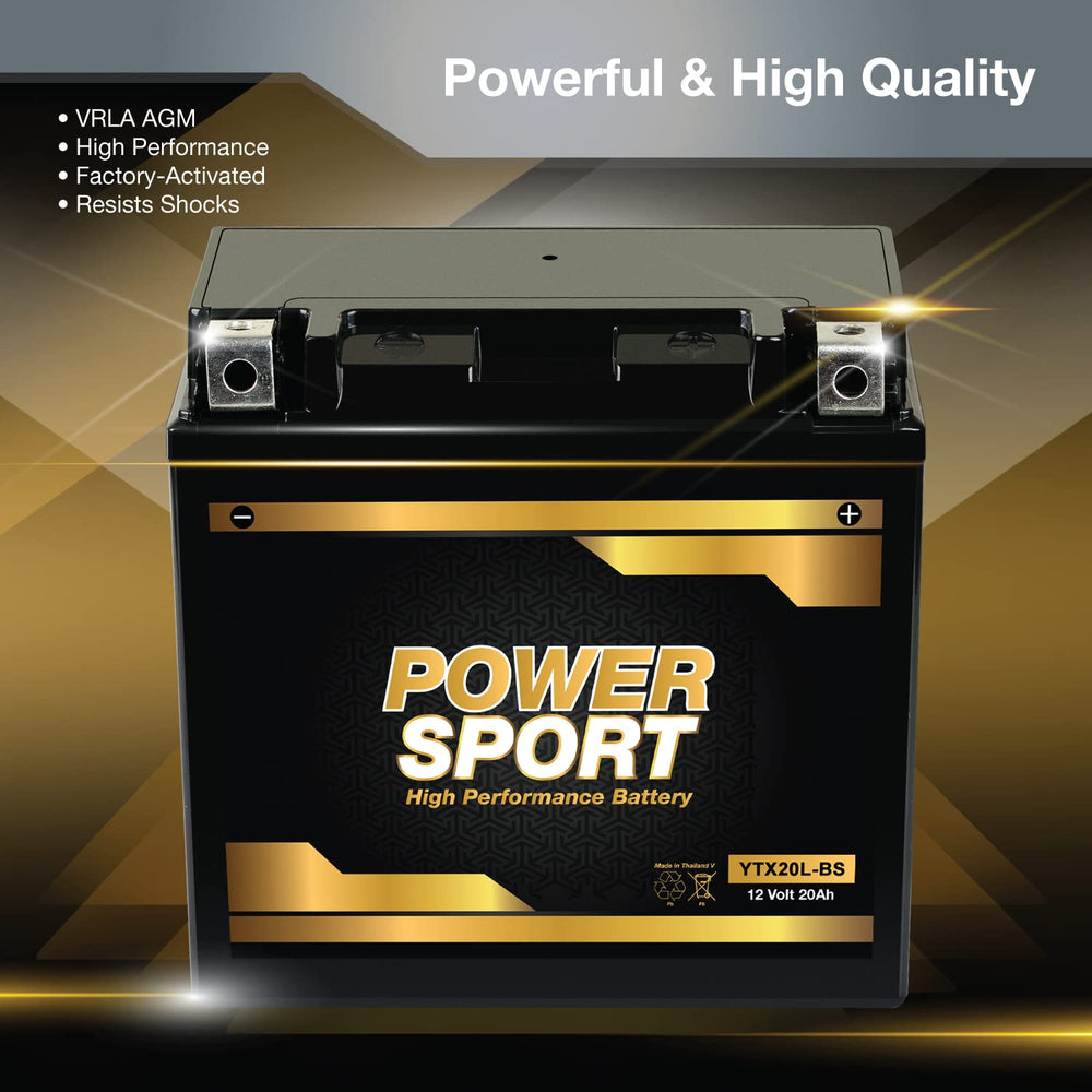 ExpertPower YTX20L-BS packaging box signaling reliable delivery