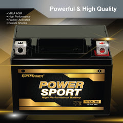 ExpertPower YTX4L-BS 120 CCA power for reliable cold starts