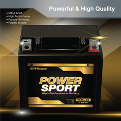 ExpertPower YTX5L-BS provides 62 CCA at -18°C for cold-start readiness.