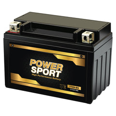 ExpertPower YTX9-BS battery exterior ready for rugged powersports starts.