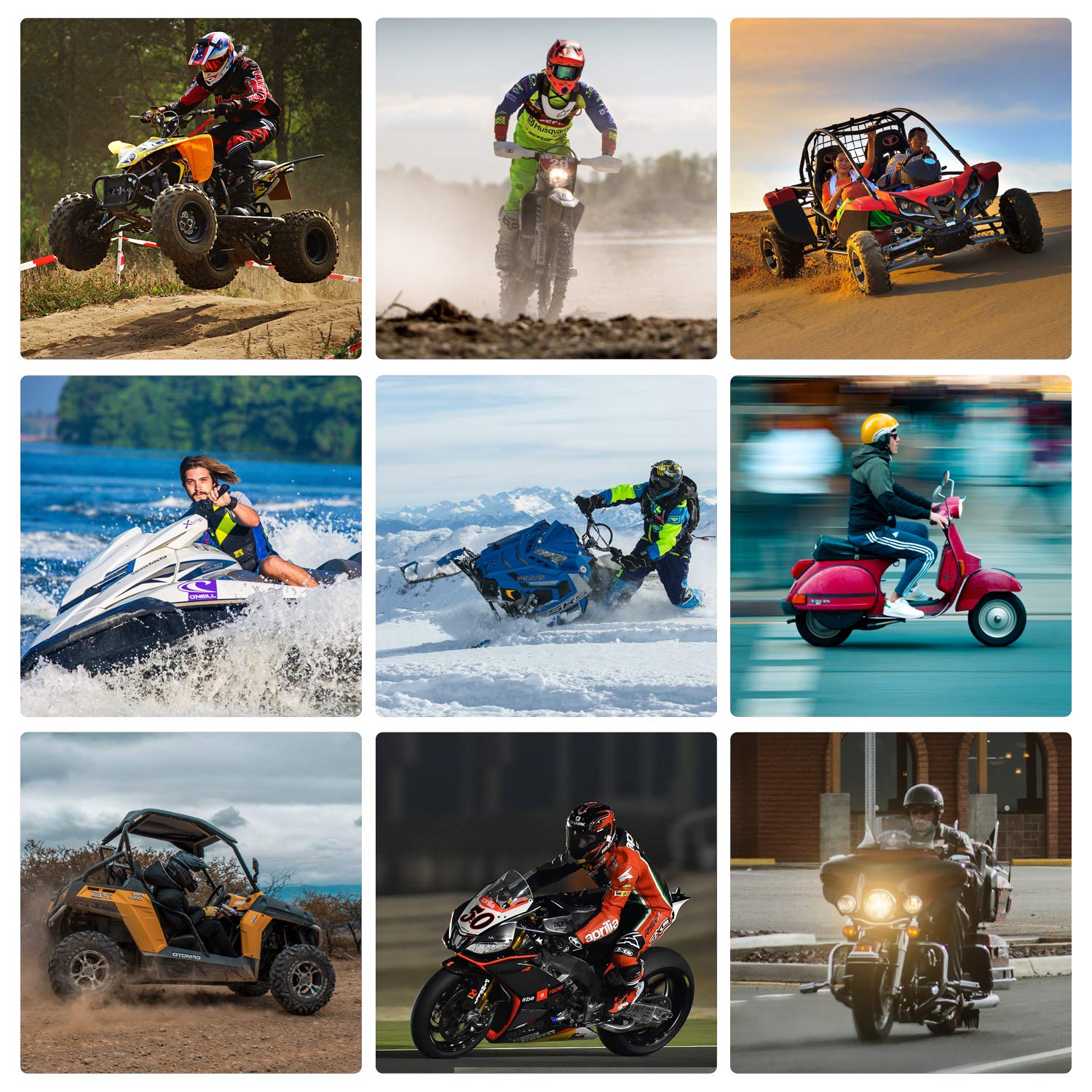 ExpertPower YTZ10S AGM construction demonstrates vibration resistance for rugged riding.