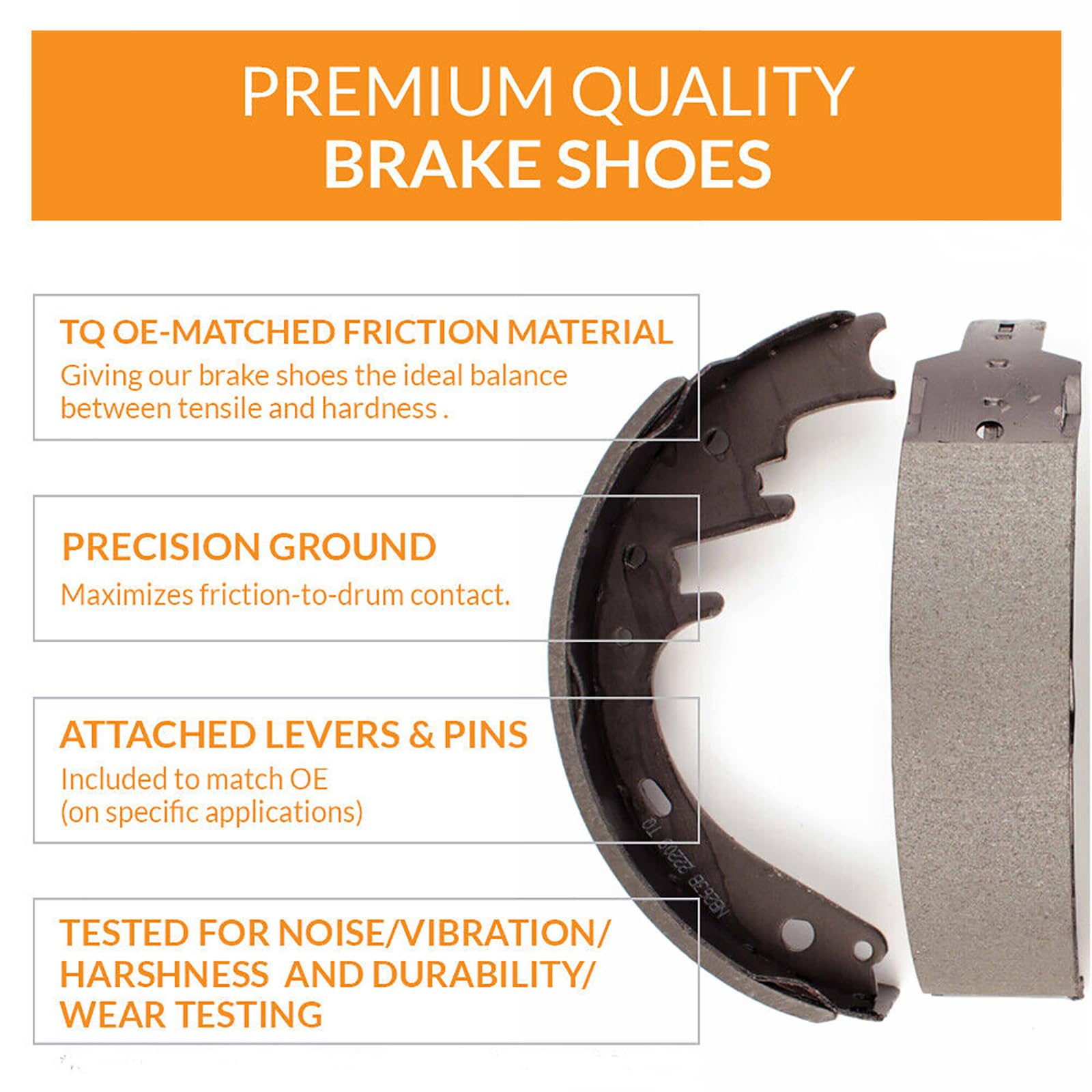 EXPPOWER OE shims quiet braking to improve cabin comfort and pedal feel.