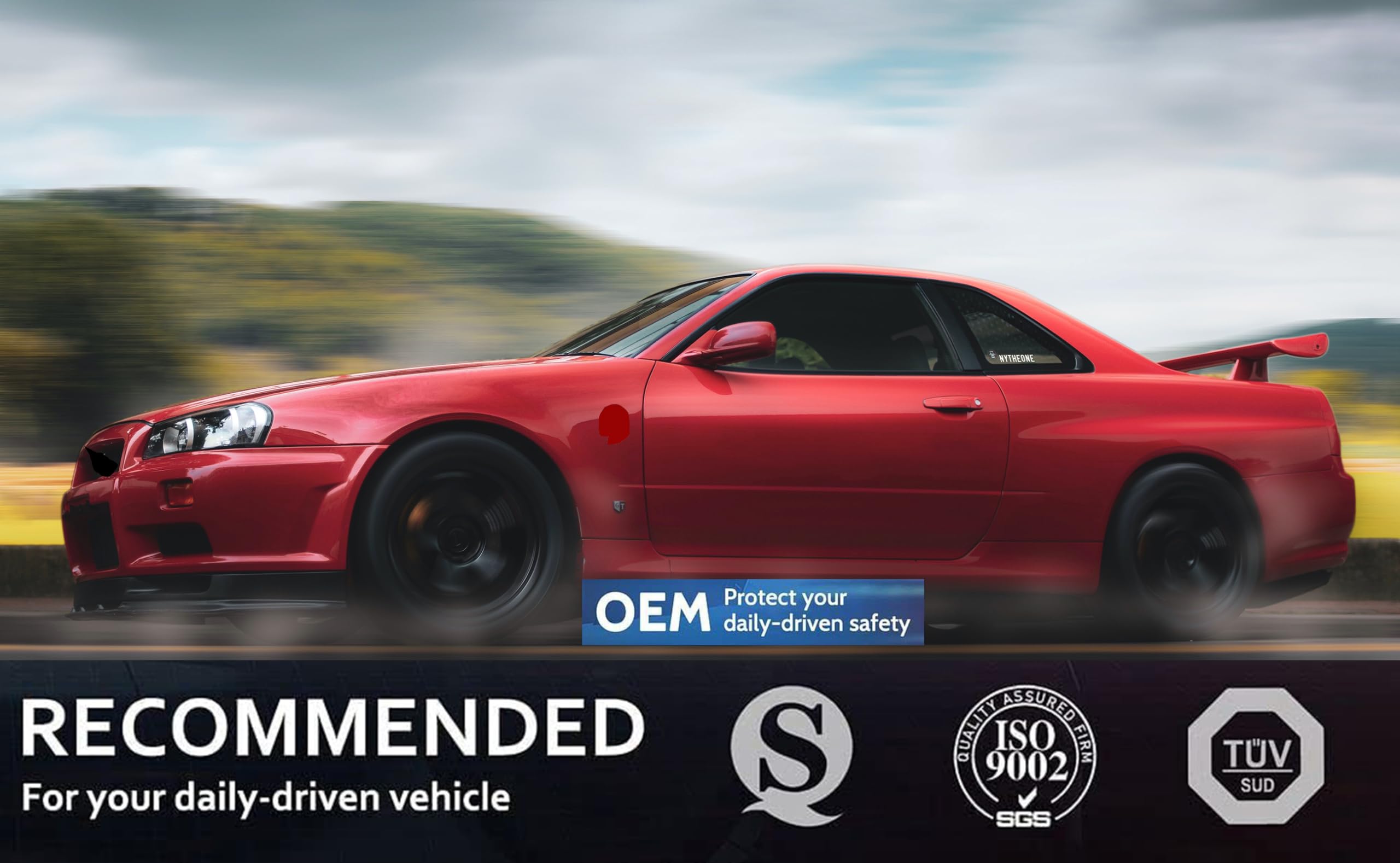 EXPPOWER ceramic material brake shoes reduce dust and manage heat for smoother stopping.