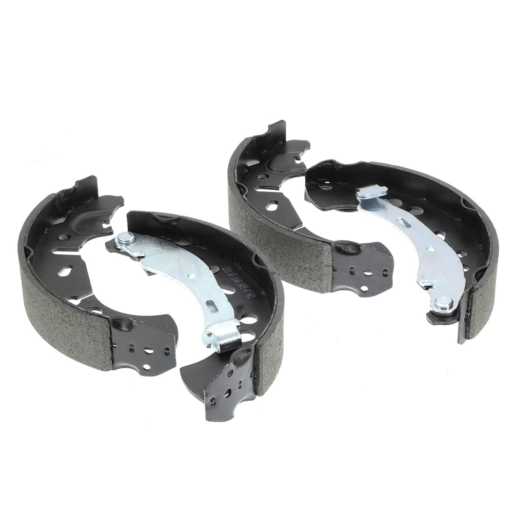 EXPPOWER Nissan Sentra rear brake shoes installation designed for easy replacement.