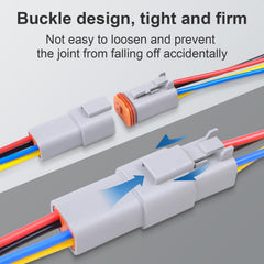 Exqutoo DT heat shrink tube section showing insulation protection.