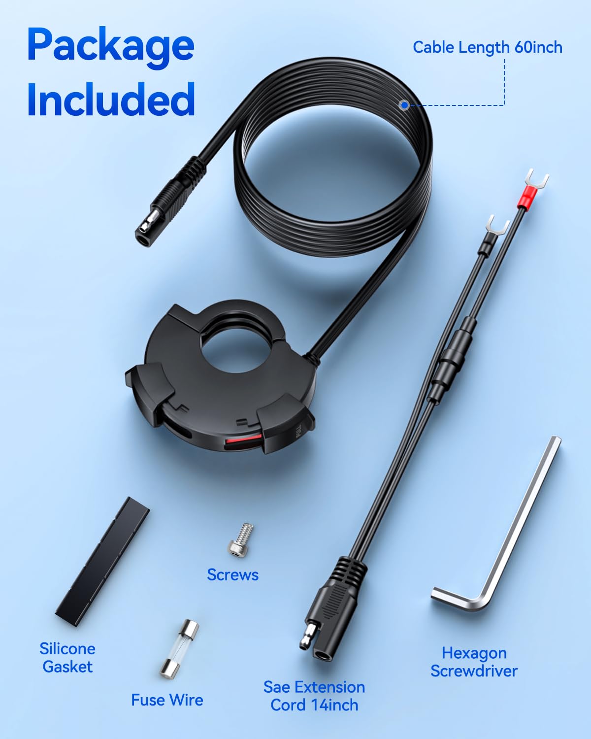 EXTRACTME gift-ready packaging for motorcycle enthusiasts.