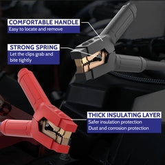ExtreSpo 1000A clamps with serrated teeth for a firm grip