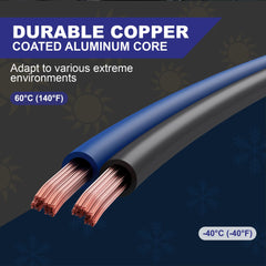 ExtreSpo flexible copper-clad aluminum core cable stays pliable in cold.