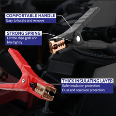 ExtreSpo jumper cable clip with serrated teeth design for secure connections.